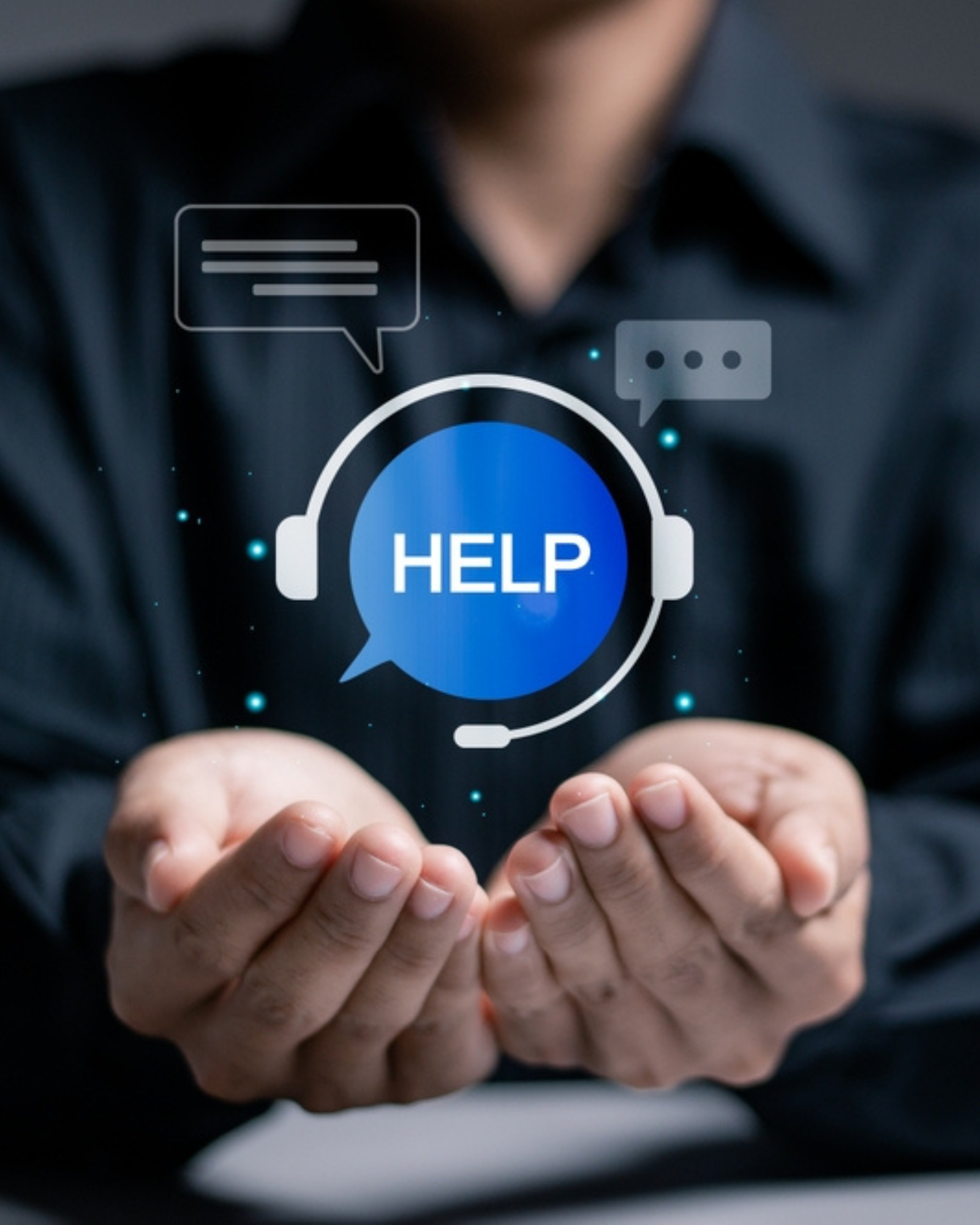 White and Blue Beauty Lip Balm Skincare Collage Instagram Post